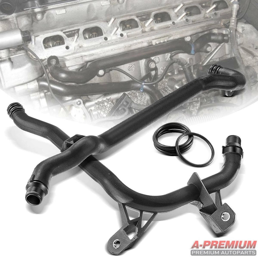 2 Engine Heater Inlet Pipes + Water Coolant Pipes for BMW E39 E46 Z3 Z4 (1997–2006)