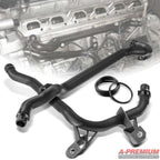2 Engine Heater Inlet Pipes + Water Coolant Pipes for BMW E39 E46 Z3 Z4 (1997–2006)
