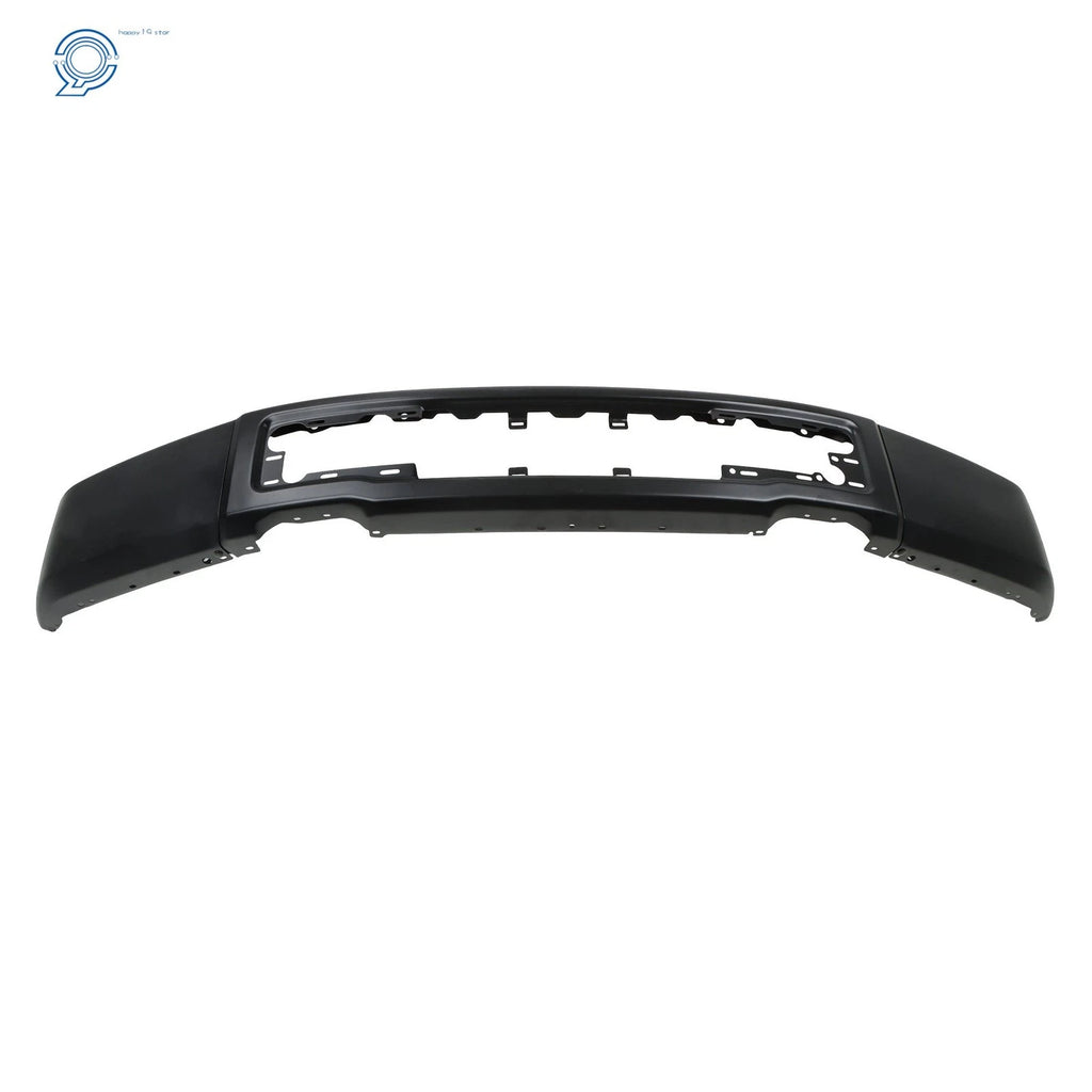 Front Bumper for Ford F150 (2015–2017) Black Split-Type Steel W/o Fog Lamps