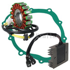 Stator Coil, Regulator Rectifier, Gasket for Suzuki SFV400 SFV650 (2009–2015)