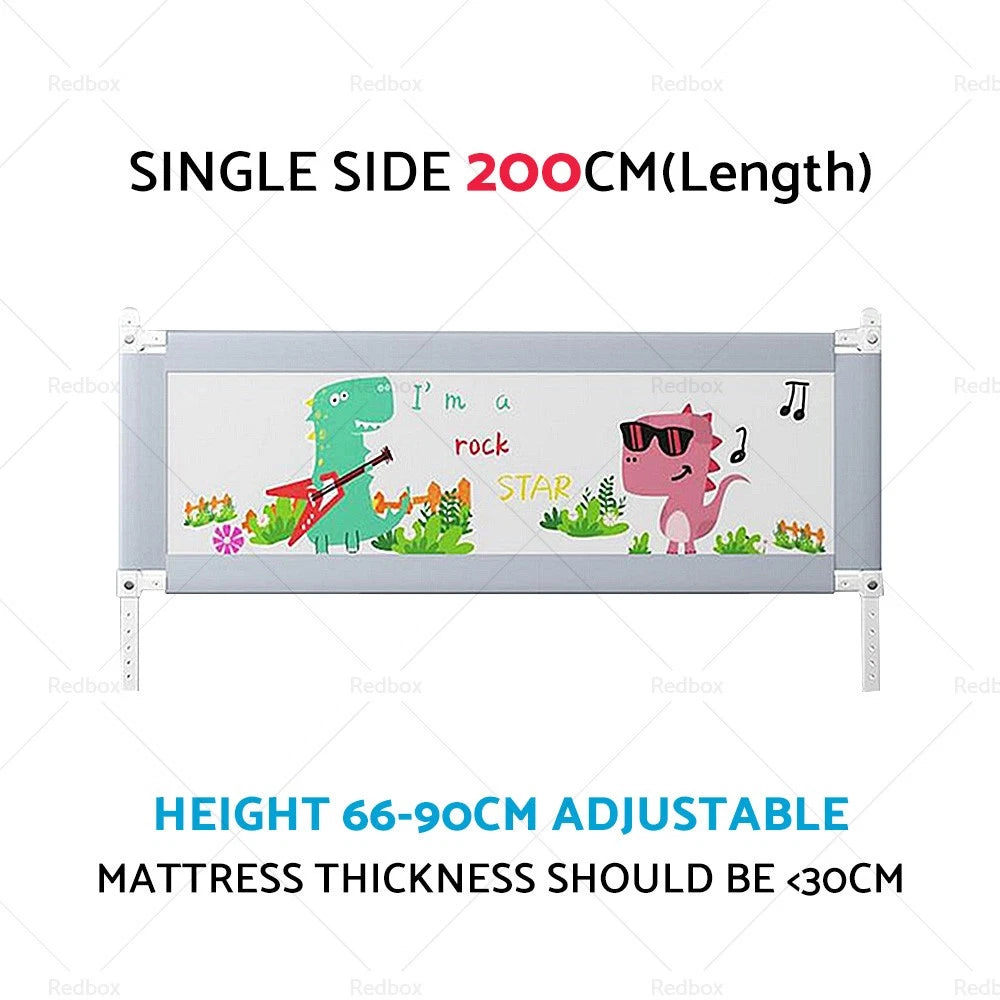 Adjustable Folding Bed Rail for Kids Safety (200CM)