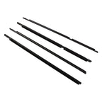 Black Outer Window Weatherstrip Molding Trim Seals for Toyota 4Runner (2003–2009)