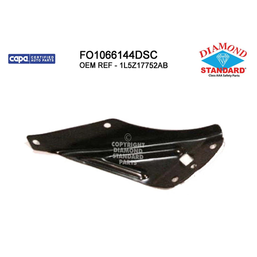 Front Driver Side Outer Bumper Mounting Bracket Replacement for Toyota Hilux (2005–2015)