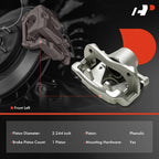 Front Left Brake Caliper with Bracket for Kia Niro (2017-2022)