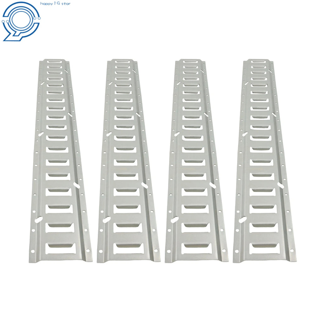 Set of 4 E Track Tie Down Rails for Garage Storage