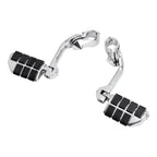 32mm Chrome Foot Pegs for Highway Engine Guards (Universal Fit)