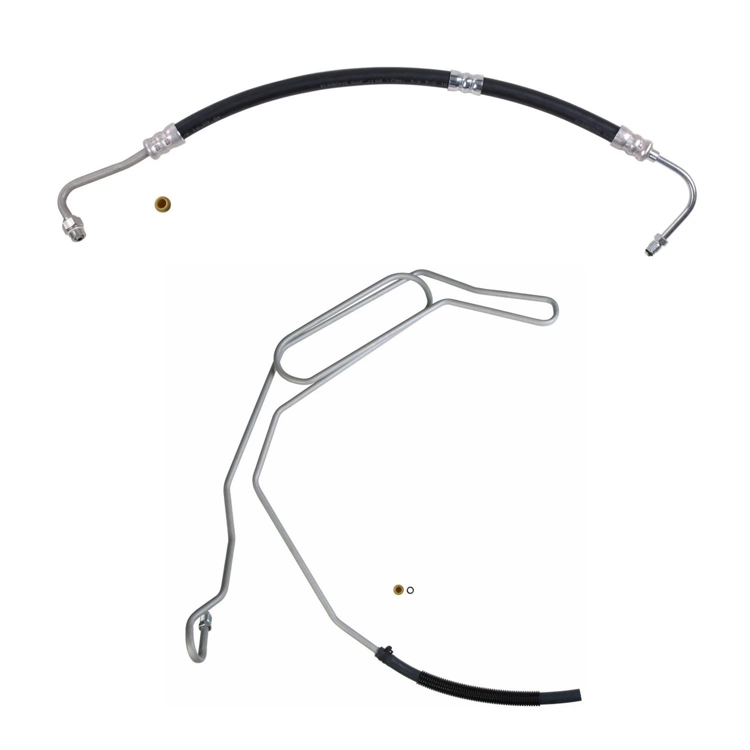 Sunsong Power Steering Pressure & Return Line Hose Kit for F-250 Super Duty (1999–2007)