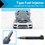 Fuel Injector for Mercedes-Benz W204 W212 OM651 (2010–2016) A6510703287 28308779