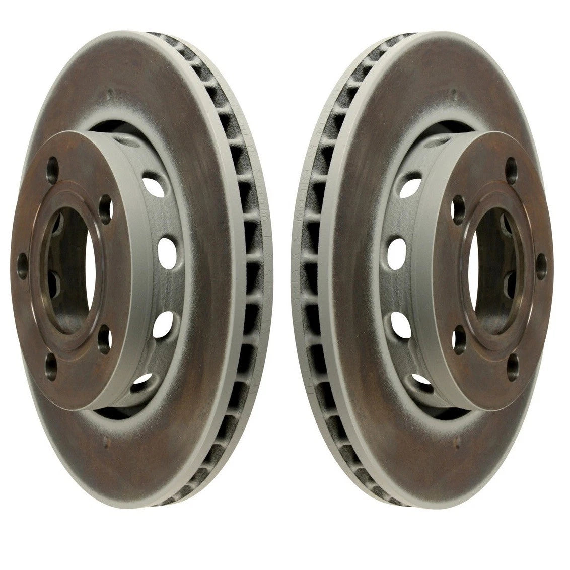 2X Brembo Rear Vented UV Coated Disc Brake Rotors 256mm for Audi S4 (1997–2002)