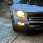 Fog Lights for Ford Explorer & Sport Trac (2006–2010) - Halogen, Chrome