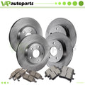 Set of 4 Disc Brake Rotors and Ceramic Pads for Chevrolet Cobalt (2005–2007)