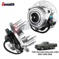 Set of 2 Front Wheel Bearing Hub Assembly 6 Lug 515036 for Chevrolet Silverado 1500