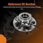 Front Wheel Hub Assembly for Dodge Dakota/Raider