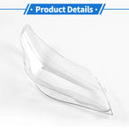 Front Left Headlight Lens Cover for BMW 5 Series M5 E60 E61 (2004–2010)