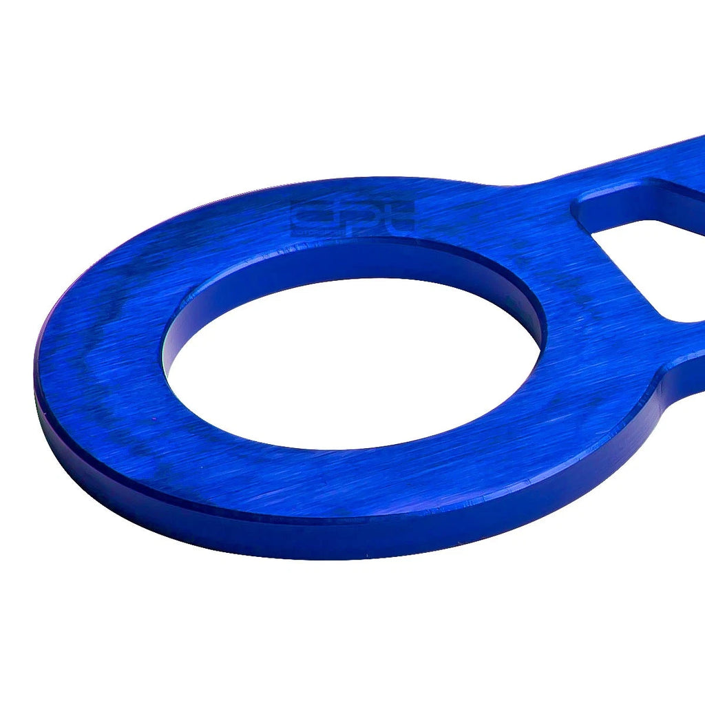 Aluminum Blue Racing Towing Hook Kit with Bolts for Universal (10MM)