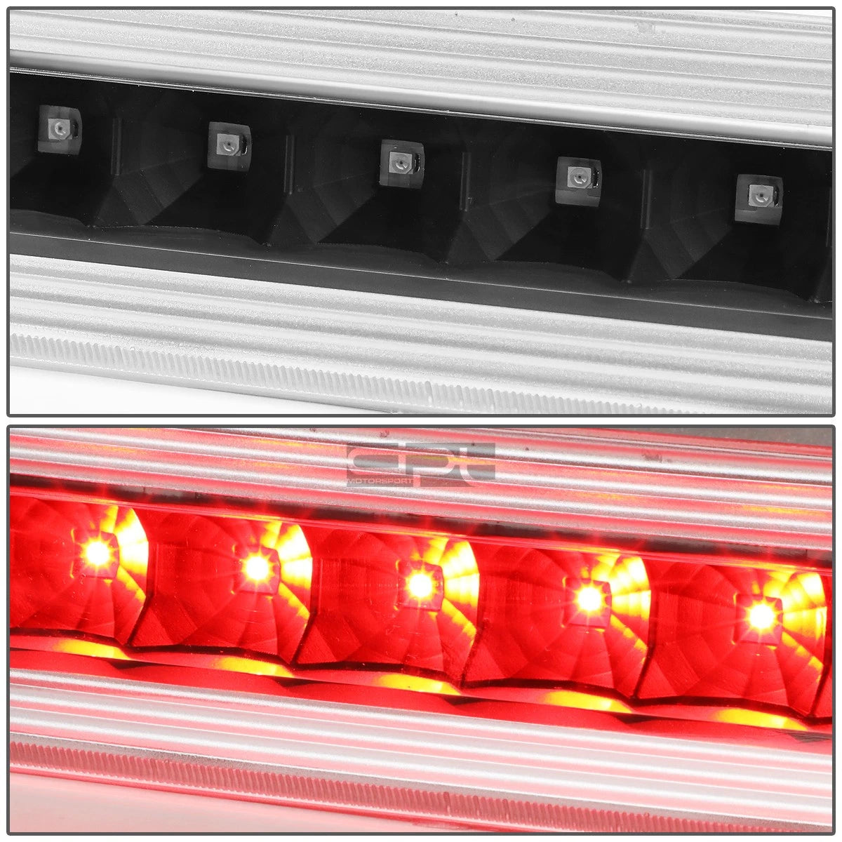 LED Third Brake Light for Jeep Grand Cherokee (2005–2010) - Black Housing
