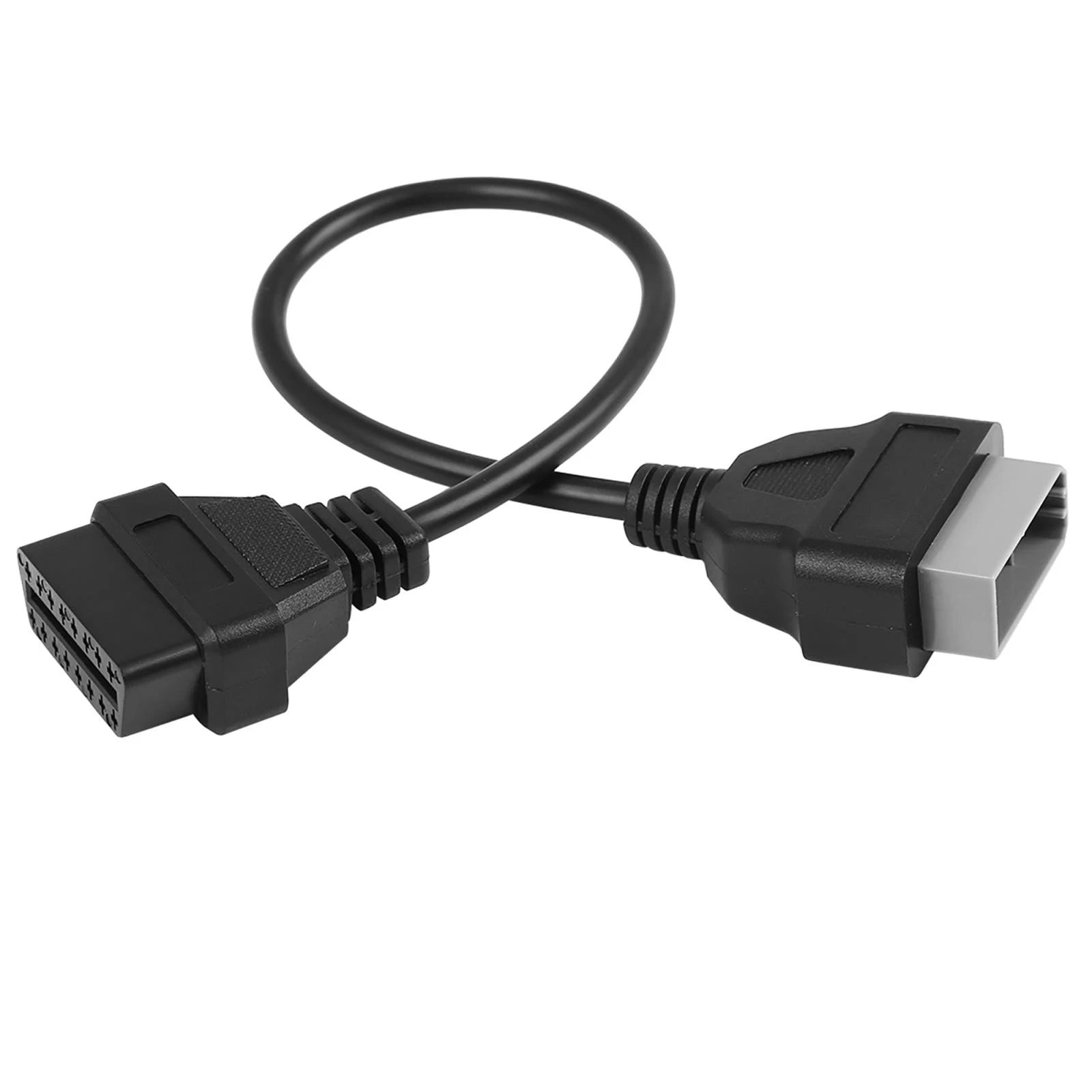 OBD2 Diagnostic Connector Cable 14 Pin to 16 Pin for Nissan (DC 12V)