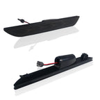 2X Smoked Lens Red Rear Side Marker LED Lights for Ford Mustang (2015–2021)