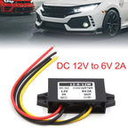 Power Supply Transformer DC 12V to 6V 2A for Universal Applications
