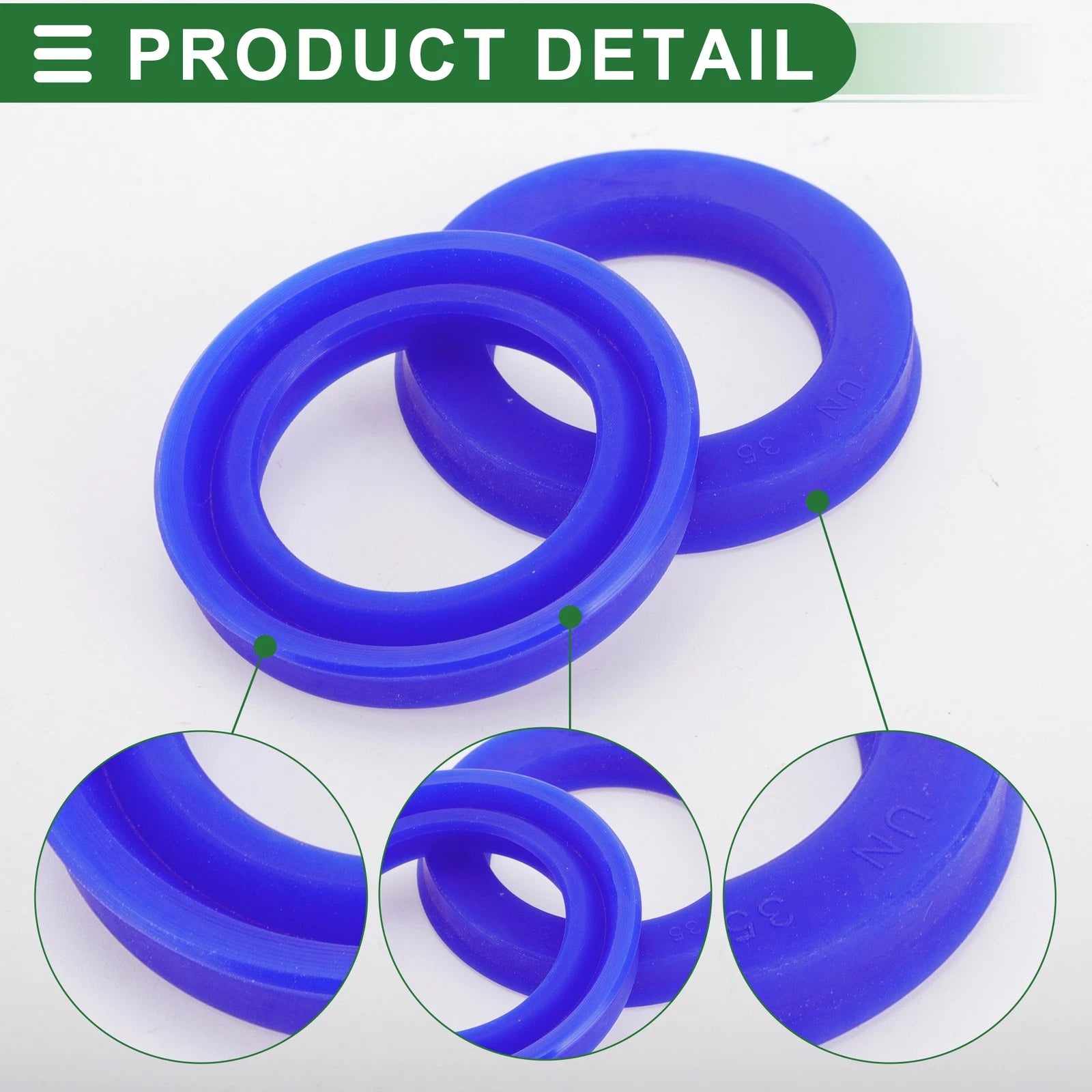 Set of 5 Oil Seal Rotary Shaft Seal 35x52x8mm for Various Models