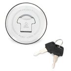 Silver CNC Gas Fuel Tank Cap for Honda CB600F Hornet, CBR250R (1998-2015)
