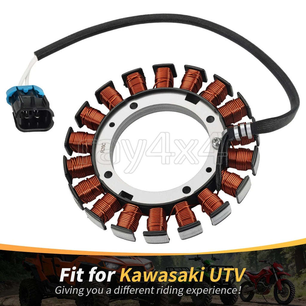 Stator Magneto Charging Coil #59031-2132 for Kawasaki Mule 600 610 (2005–2010)