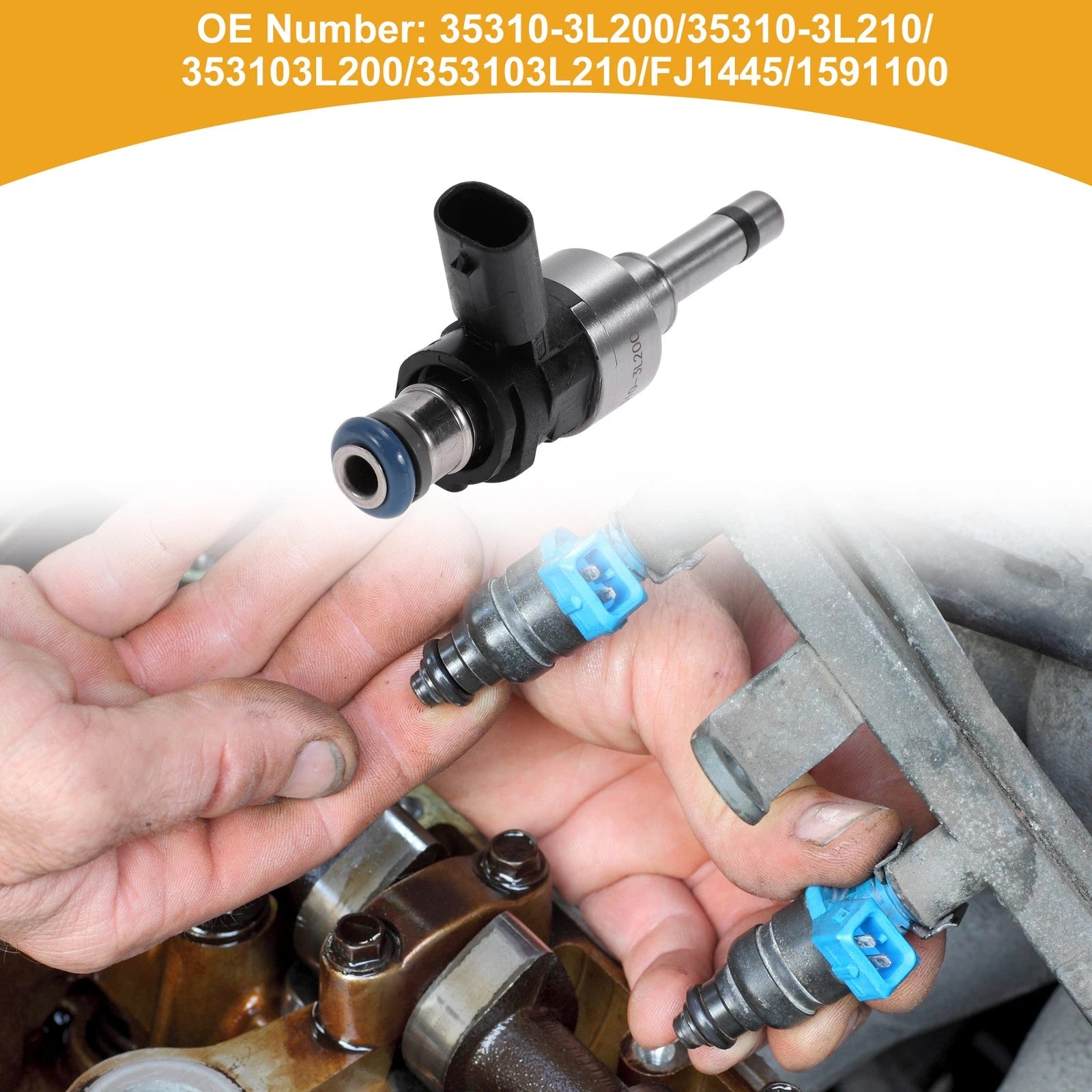 1 Pcs Fuel Injector No. 35310-3L200 for Kia Sedona (2019–2021)