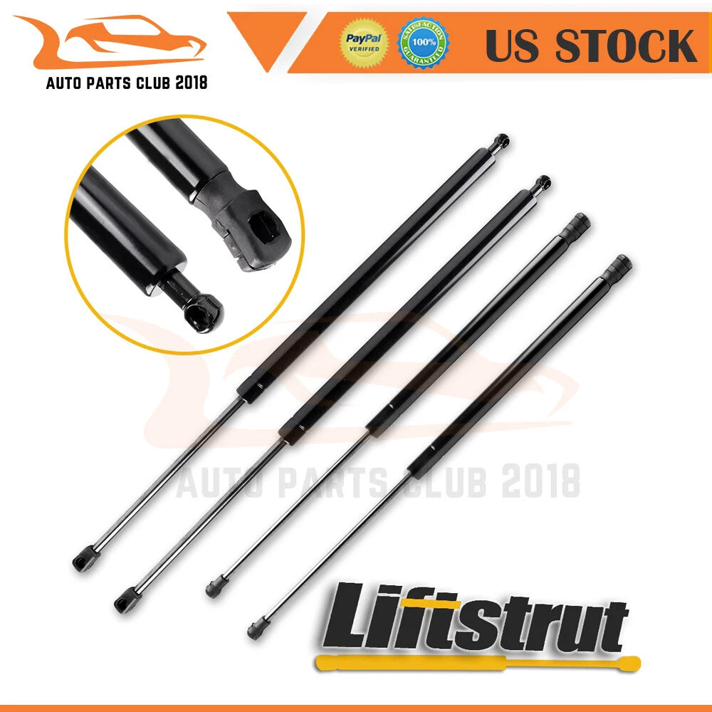 Set of 2 Tailgate & Hood Lift Supports for Lexus RX350 RX450h (2010–2015)