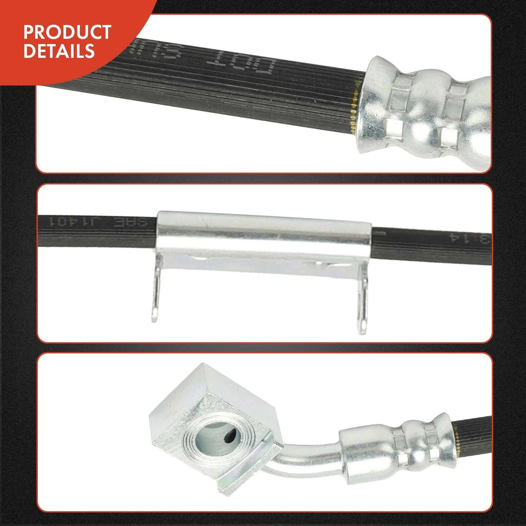 Front Left Brake Hydraulic Hose for Chevrolet Express 2500 3500 (2003–2018)