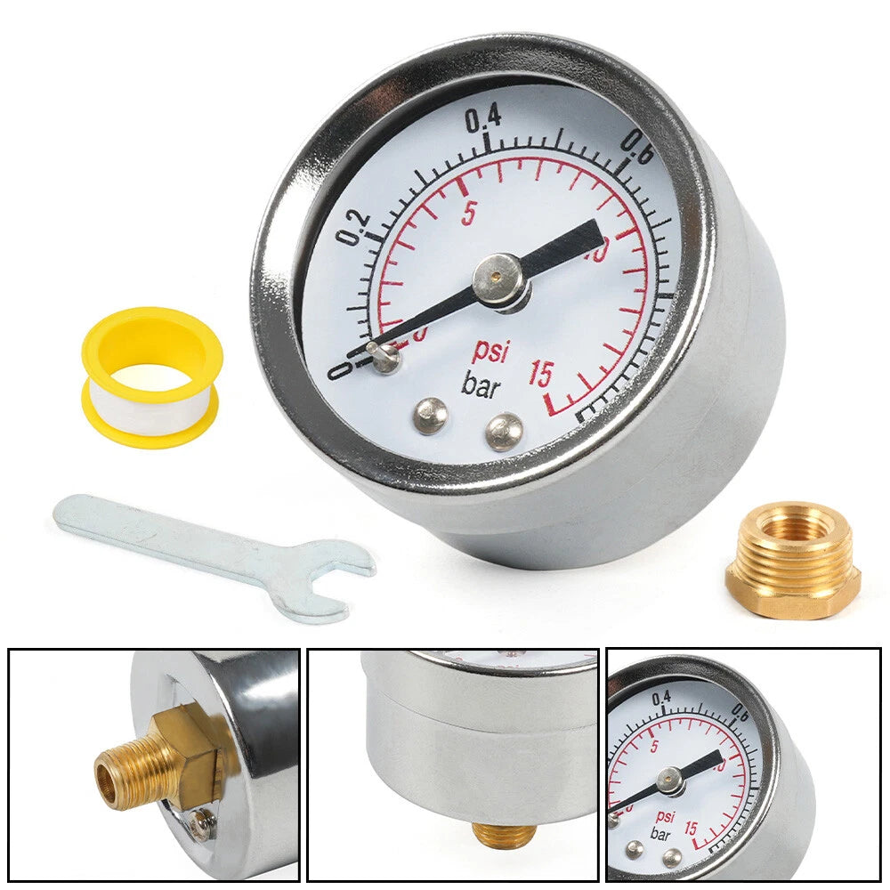 Pressure Gauge for Automotive Applications (0-15 PSI)