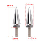 Set of 4 Spike Windshield Fairing Bolts in Silver for Touring Road Glide (2015–2025)