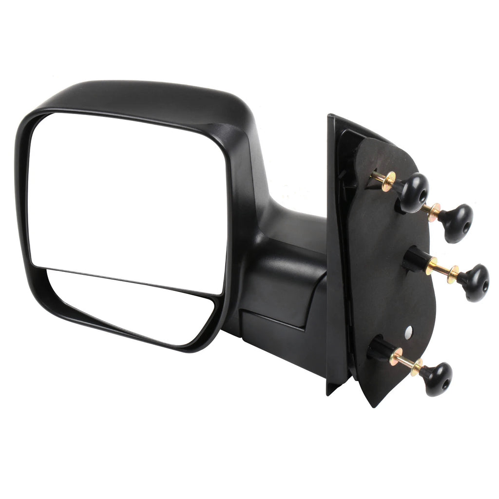 Driver Side Telescoping Mirror for Ford Econoline (2003–2014) Black