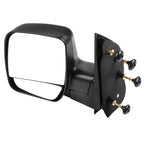 Driver Side Telescoping Mirror for Ford Econoline (2003–2014) Black
