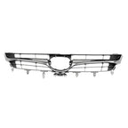Front Grille Replacement Black Smoked Chrome for Toyota Camry Hybrid (2015–2016)