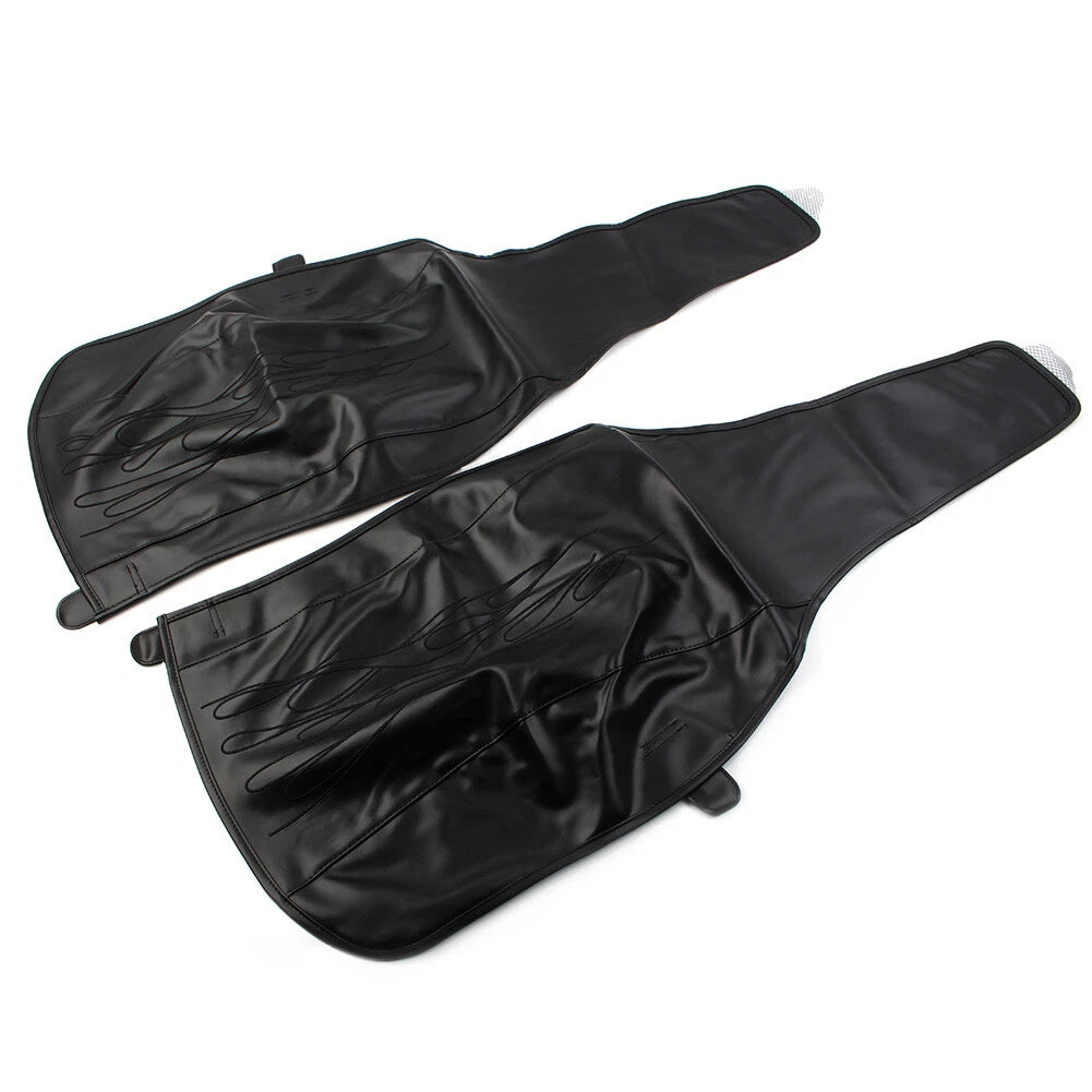 Fender Bra for Harley Tri Glide Ultra Classic (2014–2023) - Black PU Leather