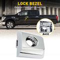 Left Door Handle Bezel Key Lock Cover for Nissan Titan (2004–2019)