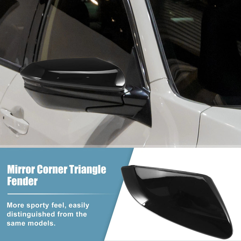 Right Side Mirror Corner Triangle Fender Cover Trim for Honda Civic (2016–2021)
