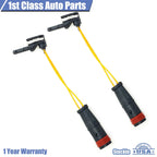 Set of 2 Brake Pad Wear Sensors for Mercedes W211 W220 (2003–2009)