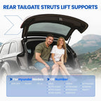 Pair Tailgate Lift Supports for Hyundai Accent (2012–2017) 1.6L