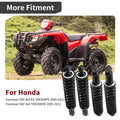 Set of 2 Front and Rear Shocks Absorber for Honda Foreman 500 TRX500FE (2005–2011)