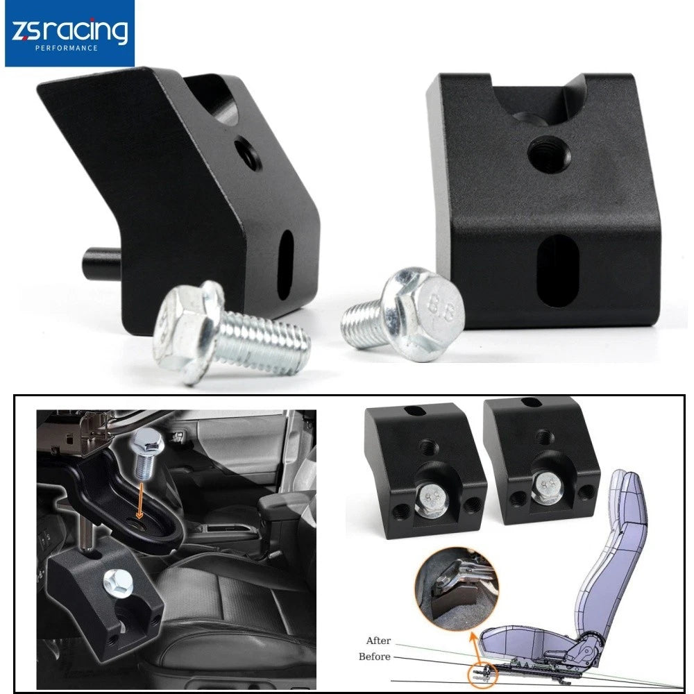 1 Pair Front Seat Riser Spacers for Tacoma (2005–2022) 1.25" Lift Kit