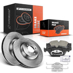 Front Disc Brake Rotors & Ceramic Pads for BMW 335i 2007–2013