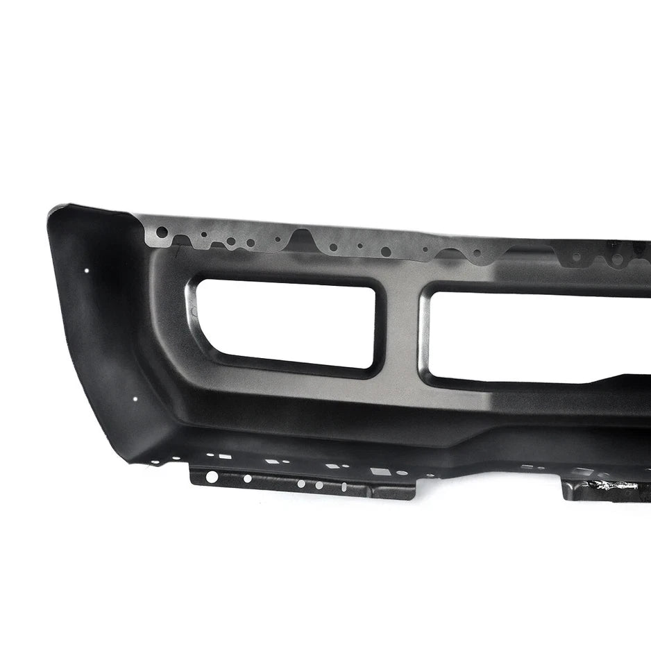 Silver Front Bumper Face for Ford F250 F350 Super Duty (2017–2019) w/ Fog Hole