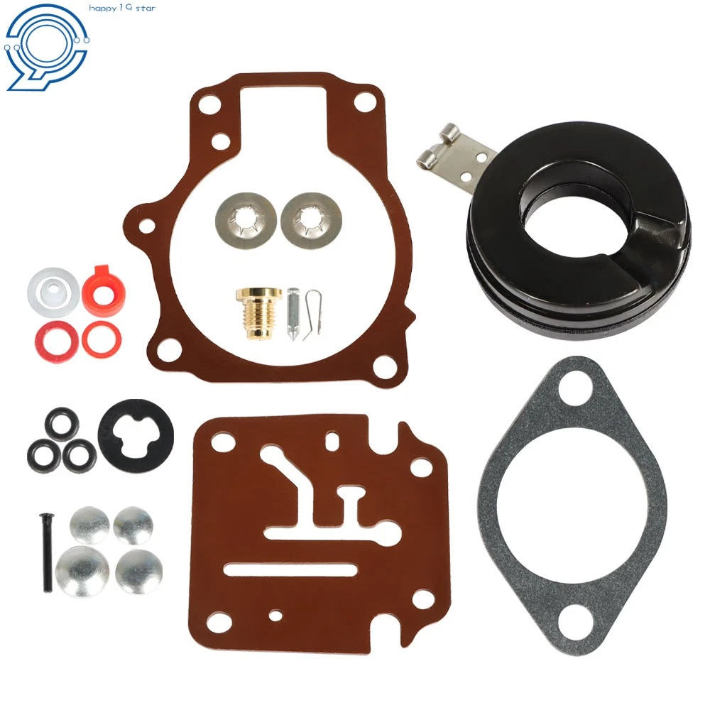 2 Carburetor Rebuild Kits for Johnson Evinrude 50-60 HP