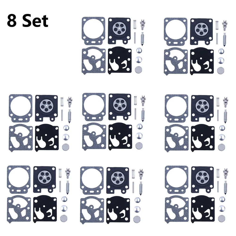 8x Carburetor Repair Kit for Poulan Pro 3400 3700 3800 4000 (WT-875-A)