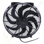 2X 14" Radiator Condenser Cooling Fan for Buick Ford Pontiac Jeep (Universal)