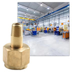 Regulator Inlet Nuts for Quick Change RH Female 1/4" NPT