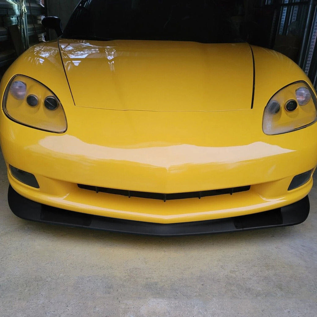 ZR1 Style Front Bumper Lip Spoiler for Chevy Corvette C6 (2005-2013)