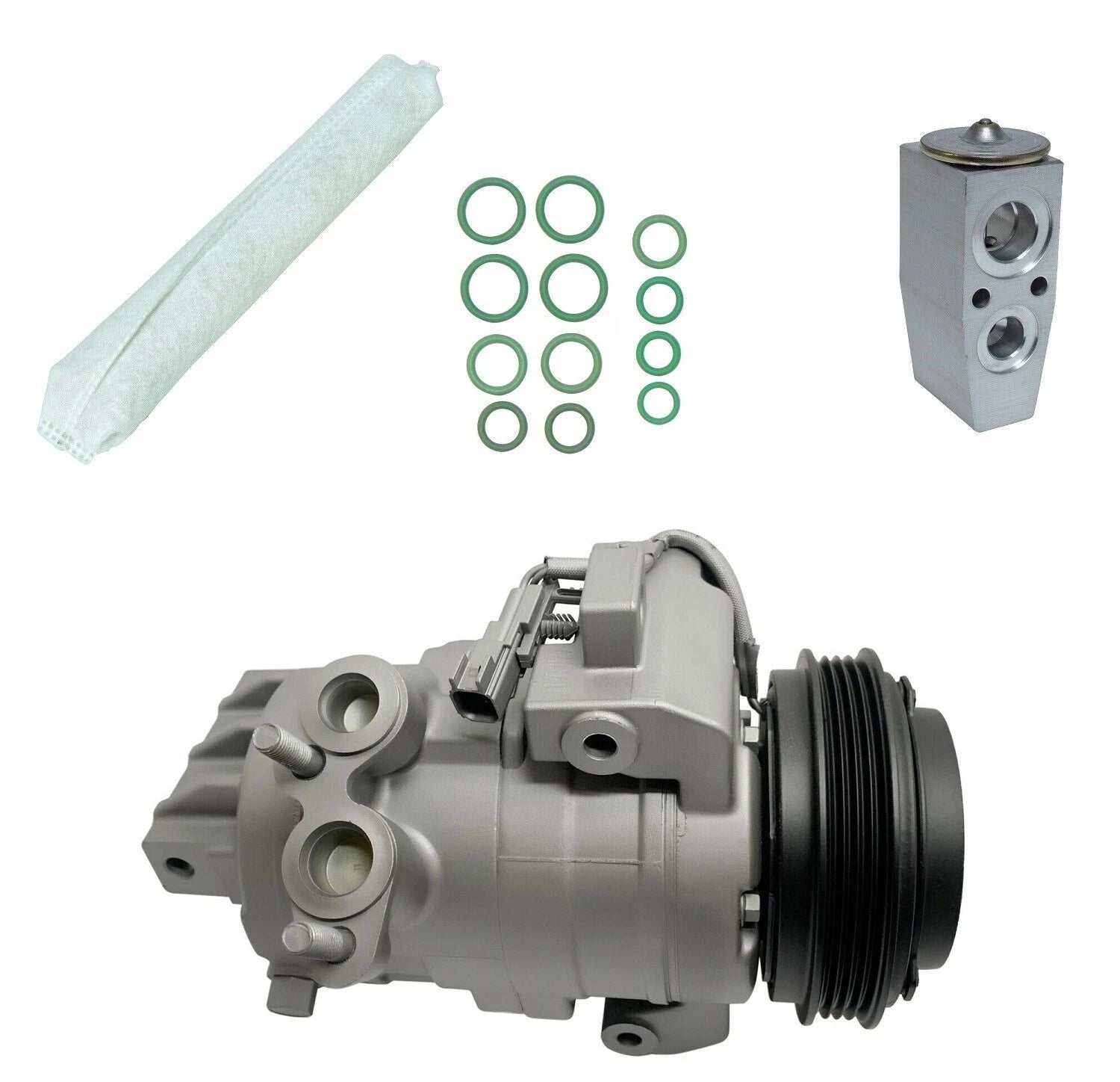 AC Compressor Kit Replacement for Lincoln Navigator 3.5L Turbo (2016-2016)