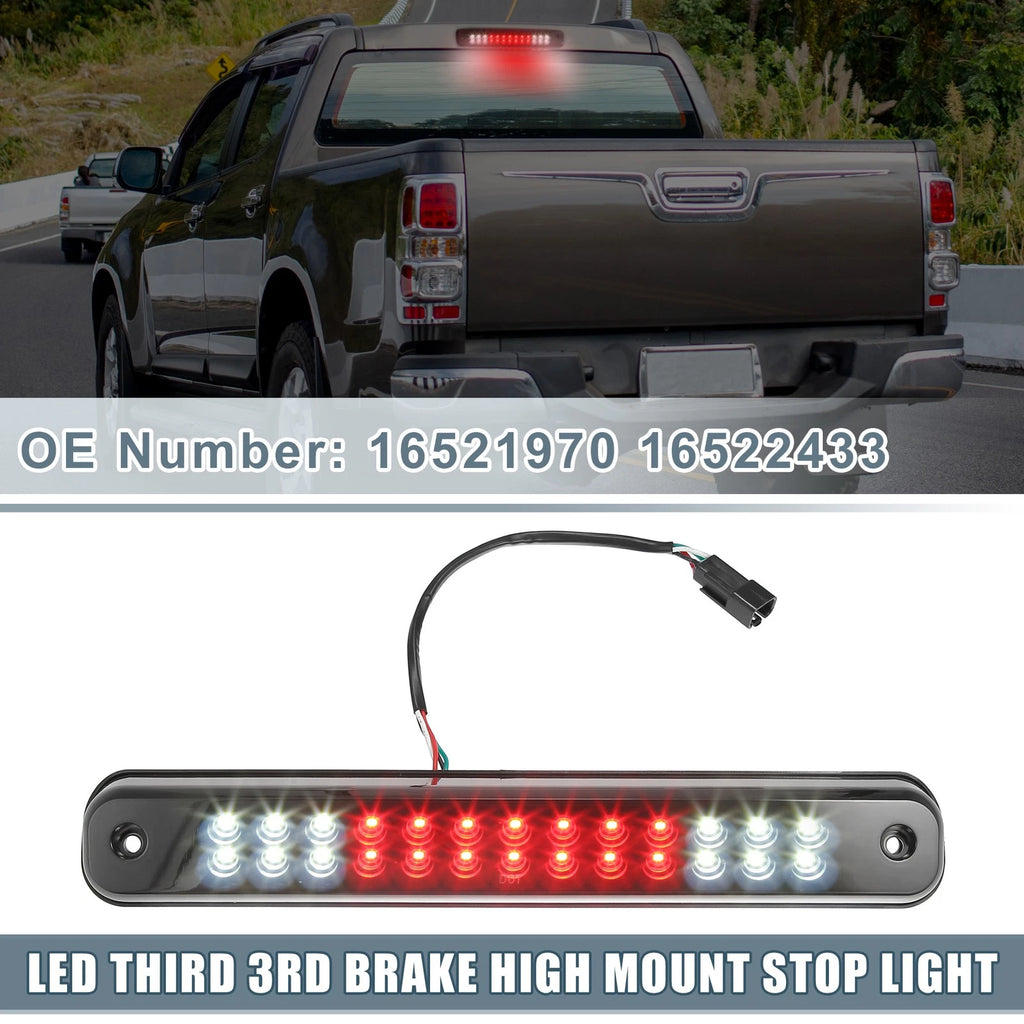 High Mount Stop Light for Chevy Silverado (1994–1998) Black Housing Smoked Lens